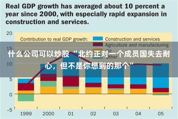 什么公司可以炒股 “北约正对一个成员国失去耐心，但不是你想到的那个”