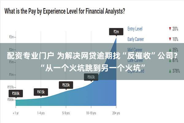 配资专业门户 为解决网贷逾期找“反催收”公司？“从一个火坑跳到另一个火坑”