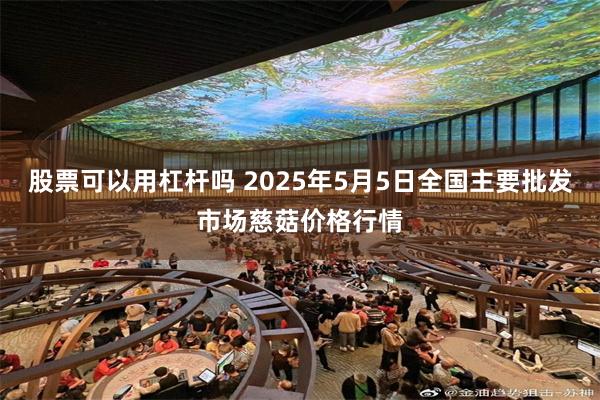 股票可以用杠杆吗 2025年5月5日全国主要批发市场慈菇价格行情